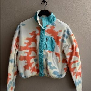 RVCA Multicolor Fleece Jacket